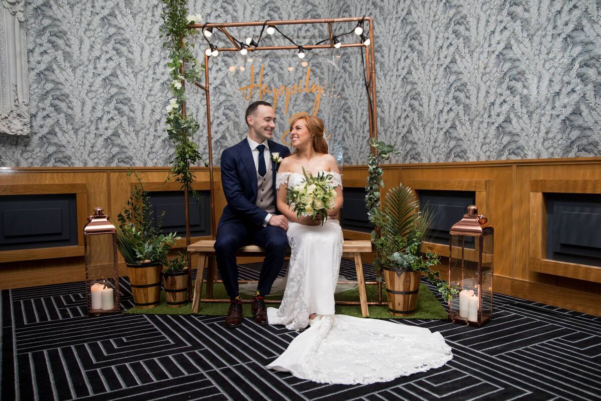 Stephanie Spitere and David Lee were married at Lough Church by Father John Paul Hegarty Stephanie Spitere and David Lee were married at Lough Church by Father John Paul Hegarty