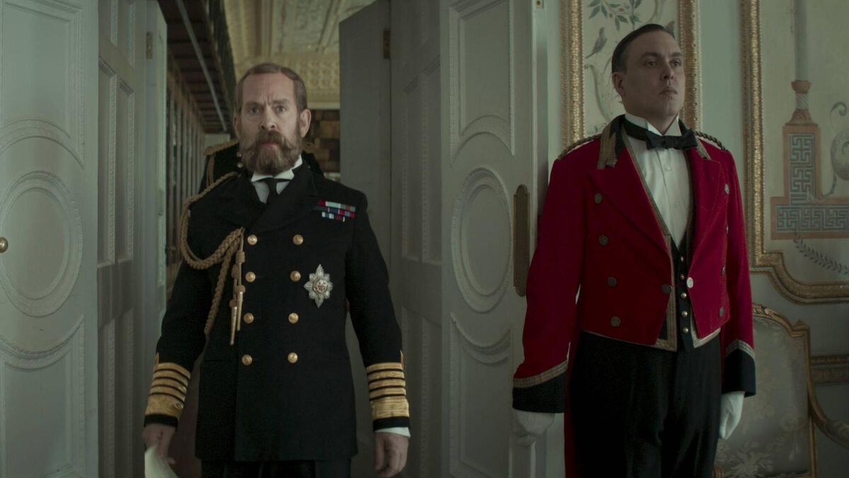 Tom Hollander in a scene from The King's Man. Tom Hollander in a scene from The King's Man.