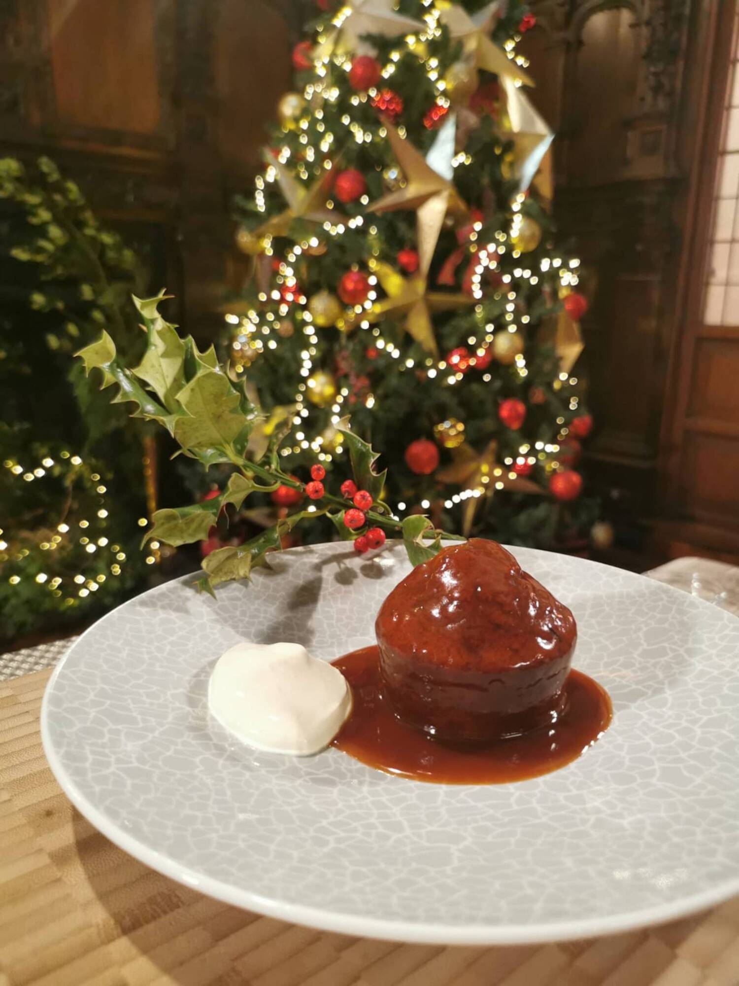 A delicious alternative to Christmas pudding. 