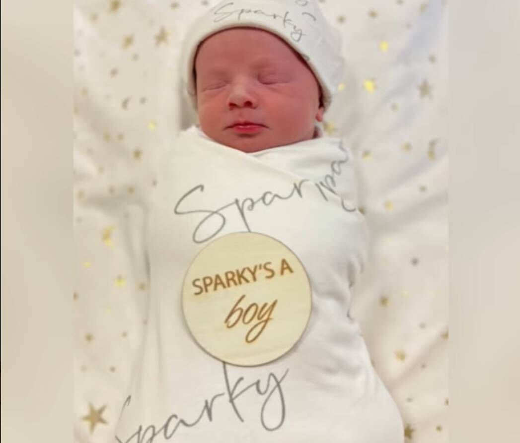 Sinéad Hingston-Green baby boy, born December 13, 2021
