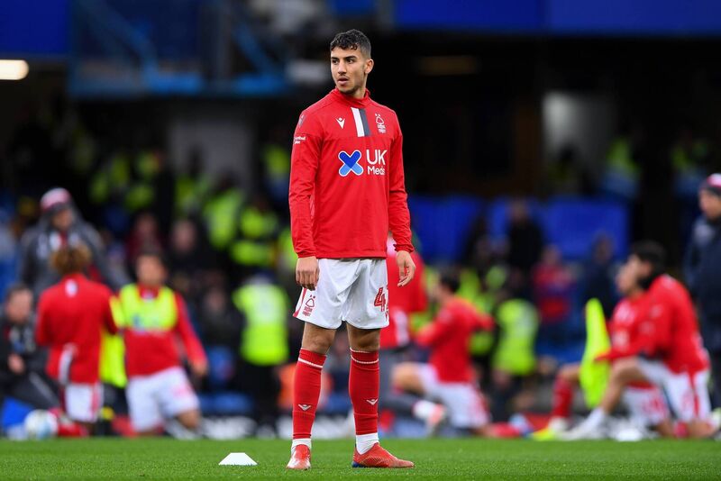 Yassine En-Neyah during his Nottingham Forest days. He joined League of Ireland club Shelbourne this year and helped them wrap up the First Division. Photo: Jon Hobley/MI News/NurPhoto