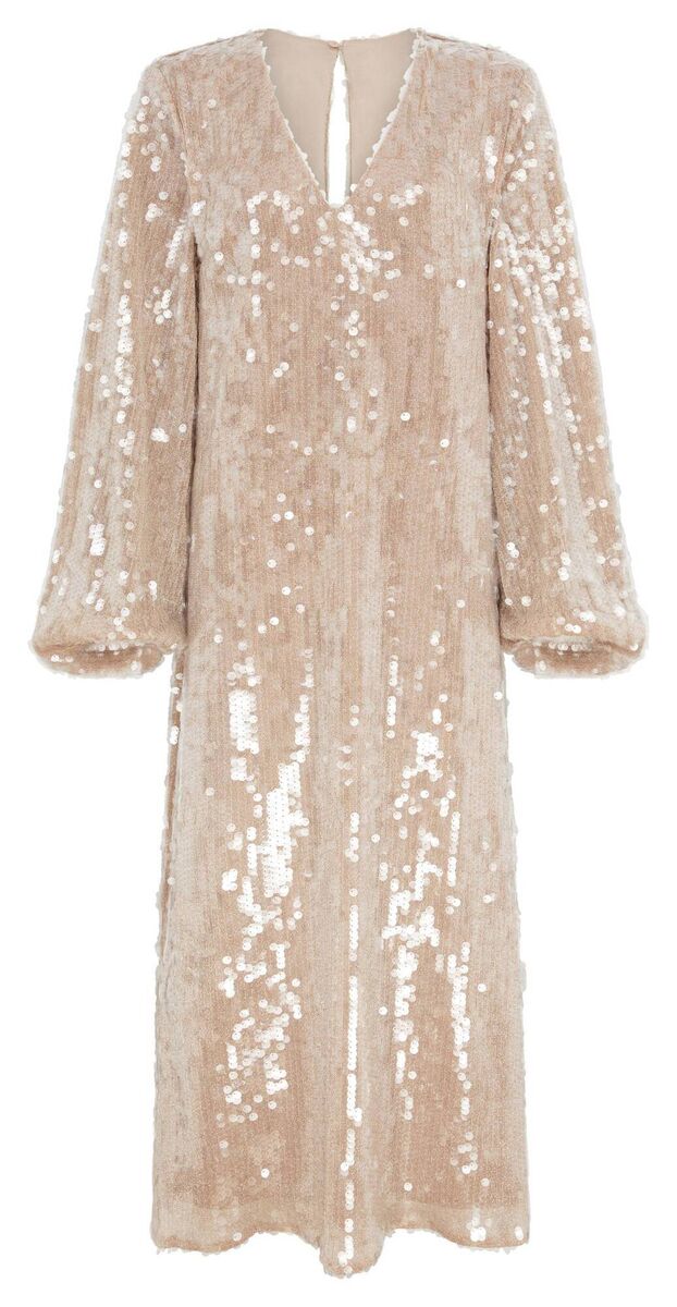 RI Studio sequin midi dress, River Island, €120