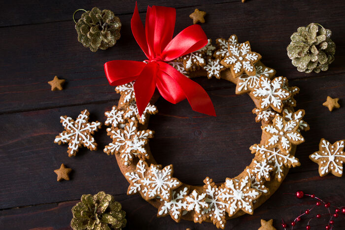 Gingerbread wreath