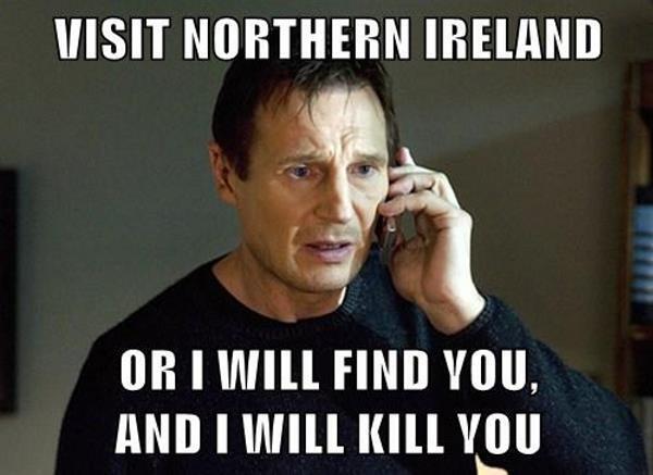 Liam Neeson voices new ad campaign for Northern Ireland tourism