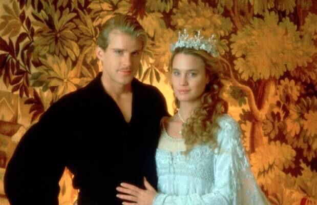 Robin Wright with Cary Elwes in The Princess Bride (1987)
