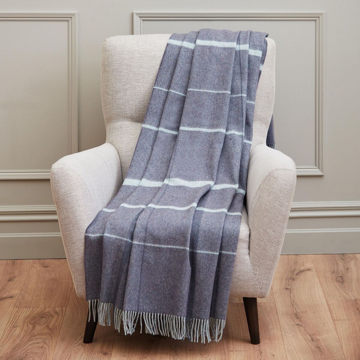 The Joanna throw from Meadows & Byrne, €150. The Joanna throw from Meadows & Byrne, €150.