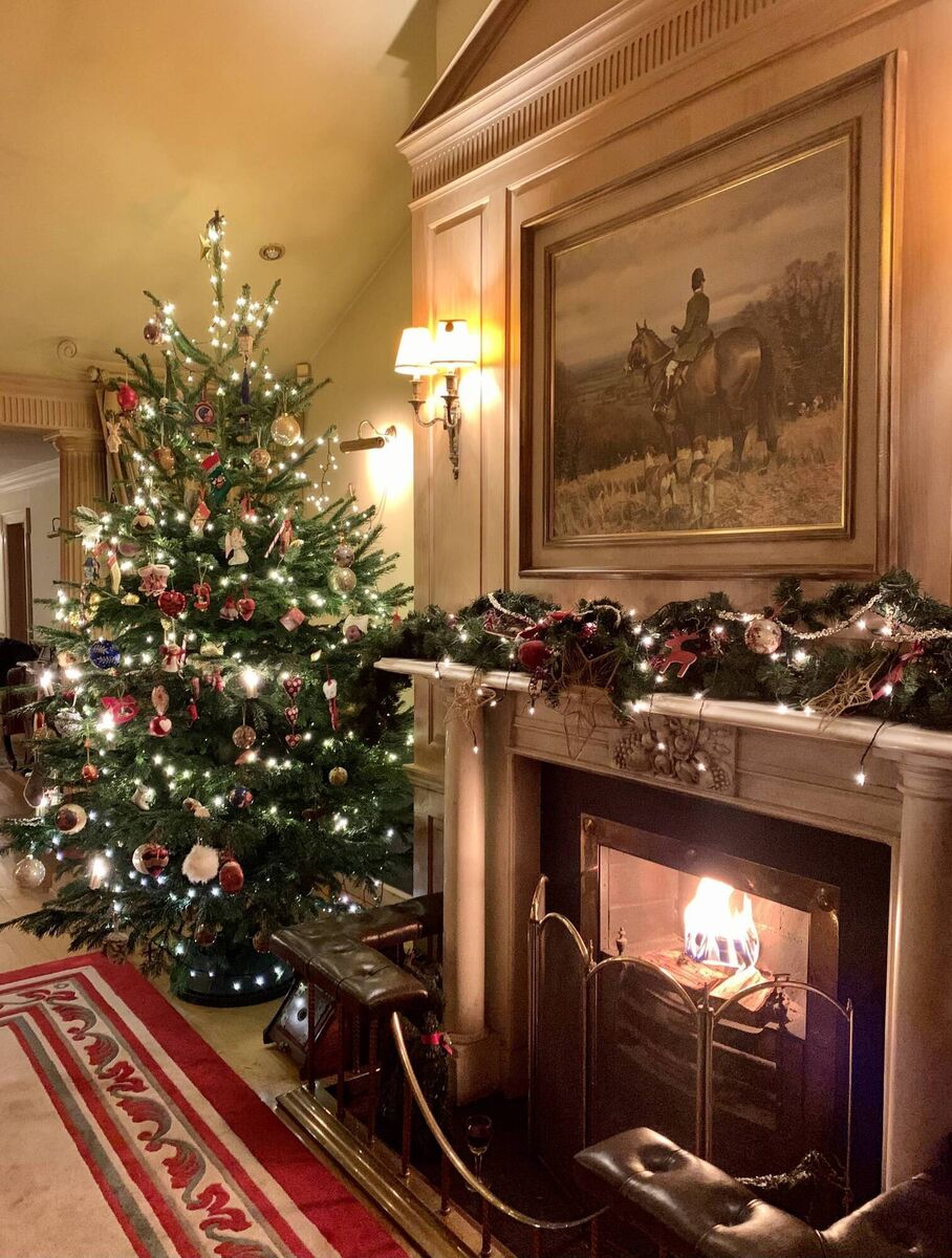 Annie's favourite festive task is decorating her tree. 