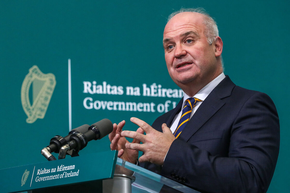 Chief Medical Officer Dr Tony Holohan. 'We are not going away for Christmas'.