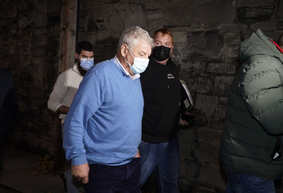 The court found that when Luke O'Reilly (pictured in blue jumper) was questioned by gardaí, he did not offer a "full or truthful account of his movements and actions". File photo: Niall Carson/PA The court found that when Luke O'Reilly (pictured in blue jumper) was questioned by gardaí, he did not offer a "full or truthful account of his movements and actions". File photo: Niall Carson/PA