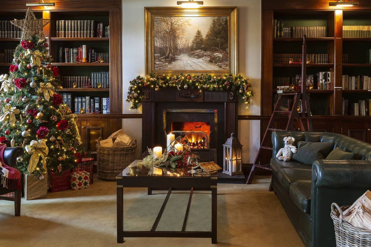 Sheen Falls Lodge: a festive place to rest one's head