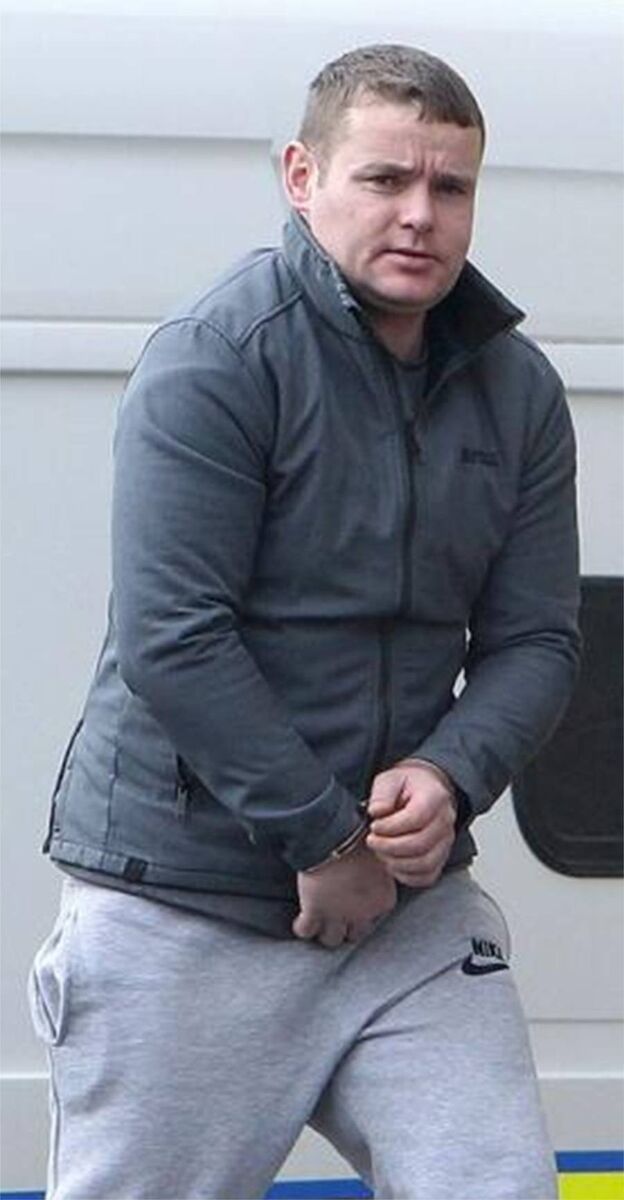 The court was satisfied that Alan O'Brien (pictured) was the passenger seen on CCTV footage in the Kangoo with YZ and that he was one of the three men directly involved in the abduction and assault. The court was satisfied that Alan O'Brien (pictured) was the passenger seen on CCTV footage in the Kangoo with YZ and that he was one of the three men directly involved in the abduction and assault.