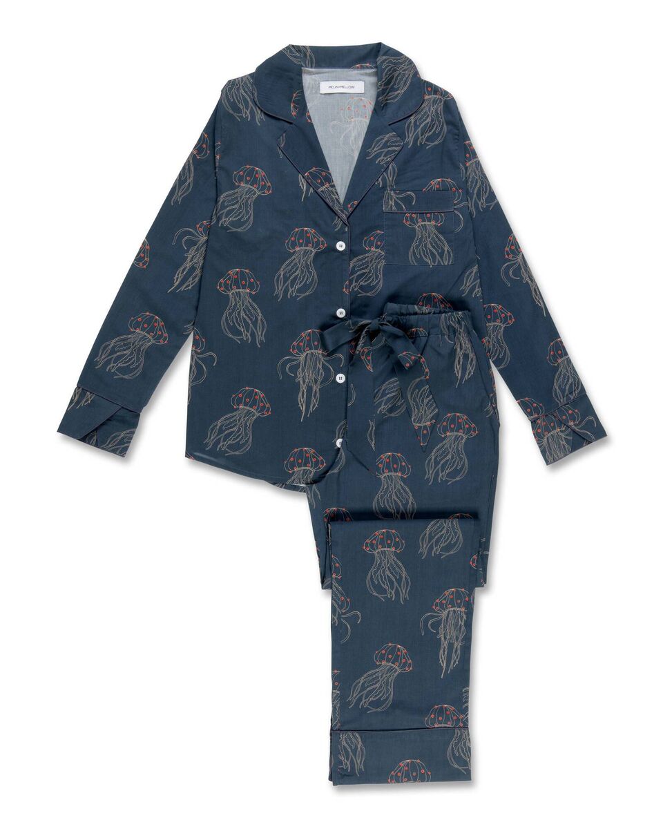 Jellyfish Midnight Motif PJ, €190, Moon + Mellow Jellyfish Midnight Motif PJ, €190, Moon + Mellow