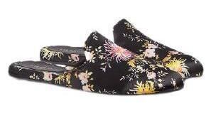 ‘Becca’ black satin flats, L.K.Bennett, €175.