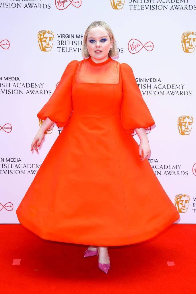 Nicola Coughlan's look at the Virgin Media British Academy Television Awards was one of VOgue's favourites