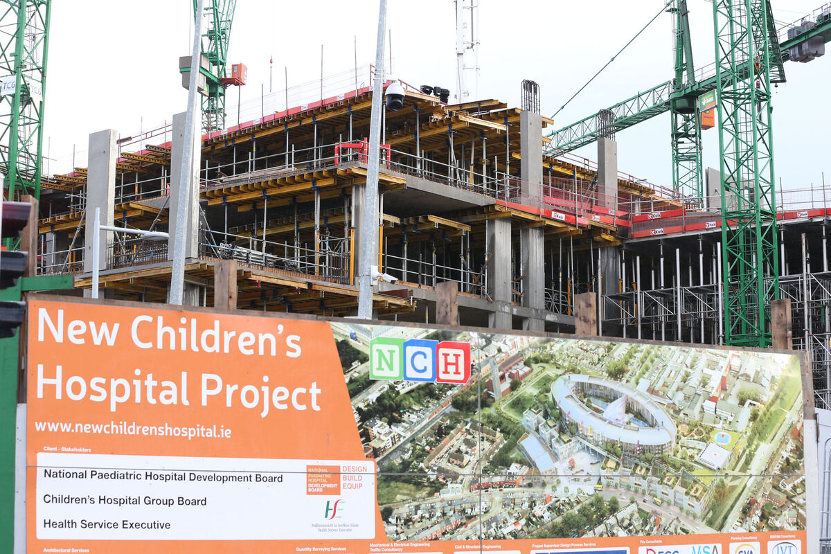 David Gunning of the National Paediatric Health Development Board told the PAC in February that the construction of the National Children’s Hospital had shown a “lack of advancement” due to “under-resourcing” on the part of the contractor. Photo: Sasko Lazarov / RollingNews.ie