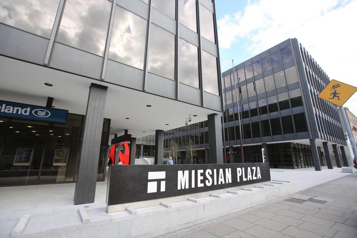 The Department of Health's Dublin headquarters on Miesian Plaza over which the OPW has sent PAC a farcical series of updates about a €10 million rental overpayment. Photo: Gareth Chaney / Collins Photos