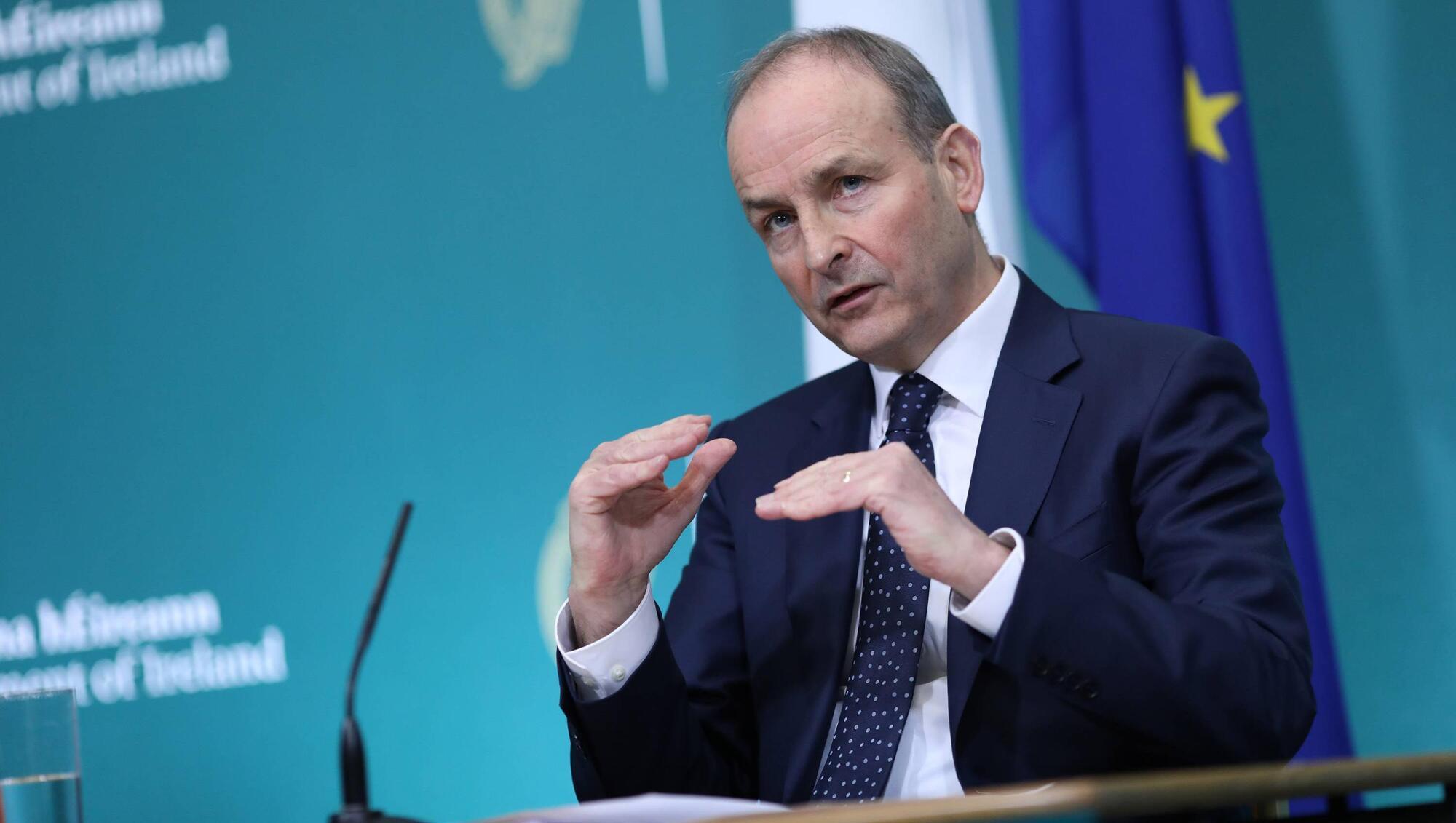 Taoiseqach Micheál Martin said that the Government would approach the issue "with sensitivity" and said it was important that it provides "very comprehensive information and guidance to parents.