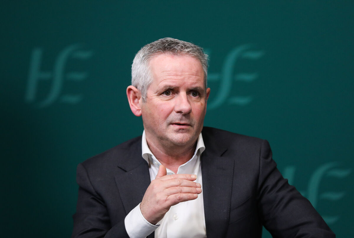 HSE chief executive Paul Reid: 'We have not seen growth rates yet to the extent we think that will come with Omicron, we expect the number of cases to rise.' Picture: Leah Farrell/Photocall Ireland HSE chief executive Paul Reid: 'We have not seen growth rates yet to the extent we think that will come with Omicron, we expect the number of cases to rise.' Picture: Leah Farrell/Photocall Ireland