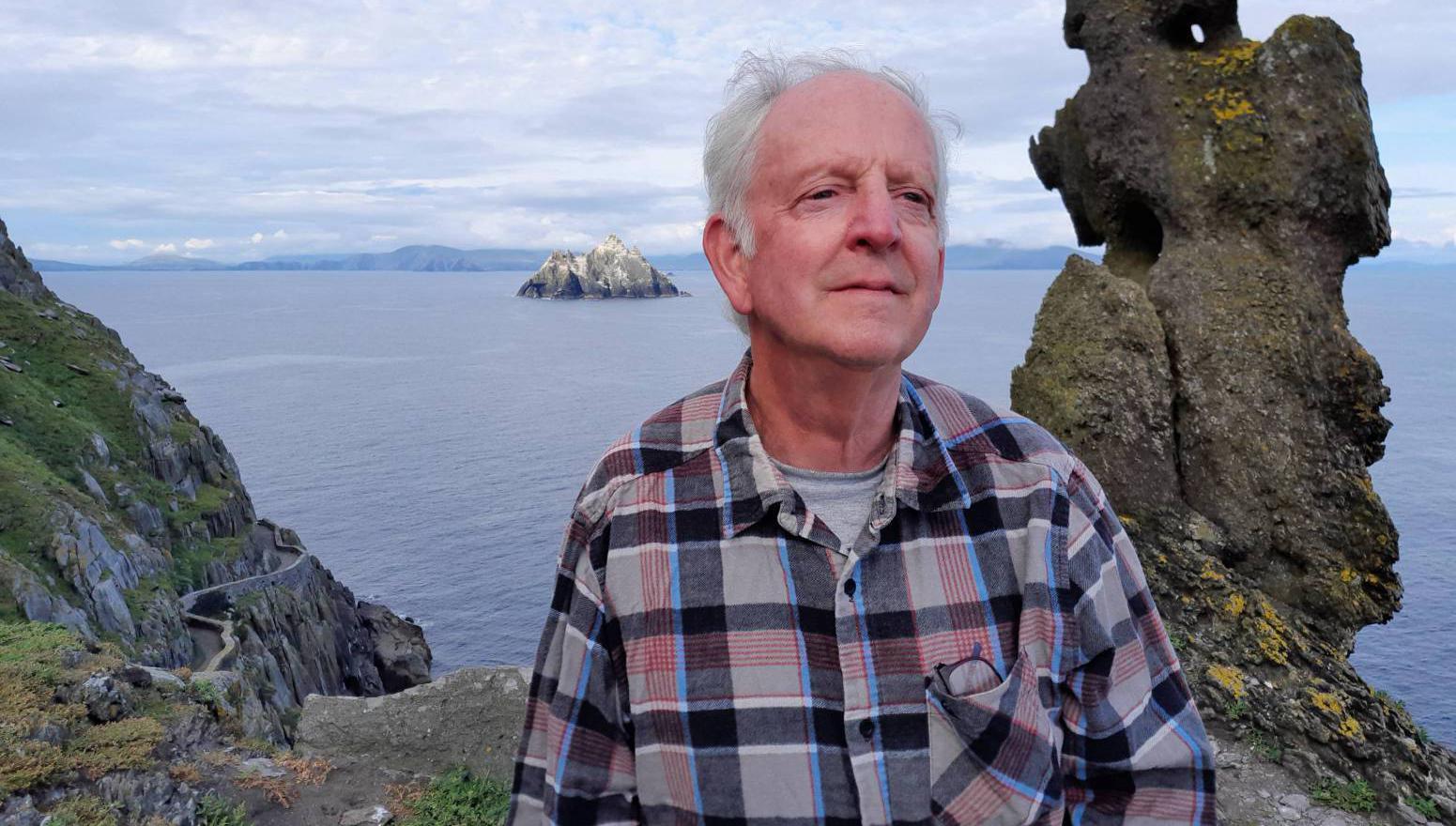 While Robert L Harris endures his time on the island he eschews his family at home. Battened down, held hostage by weather, he is exposed to his innermost self.