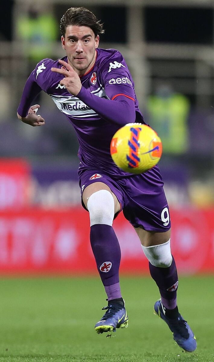 Dusan Vlahovic of ACF Fiorentina. Picture: Gabriele Maltinti