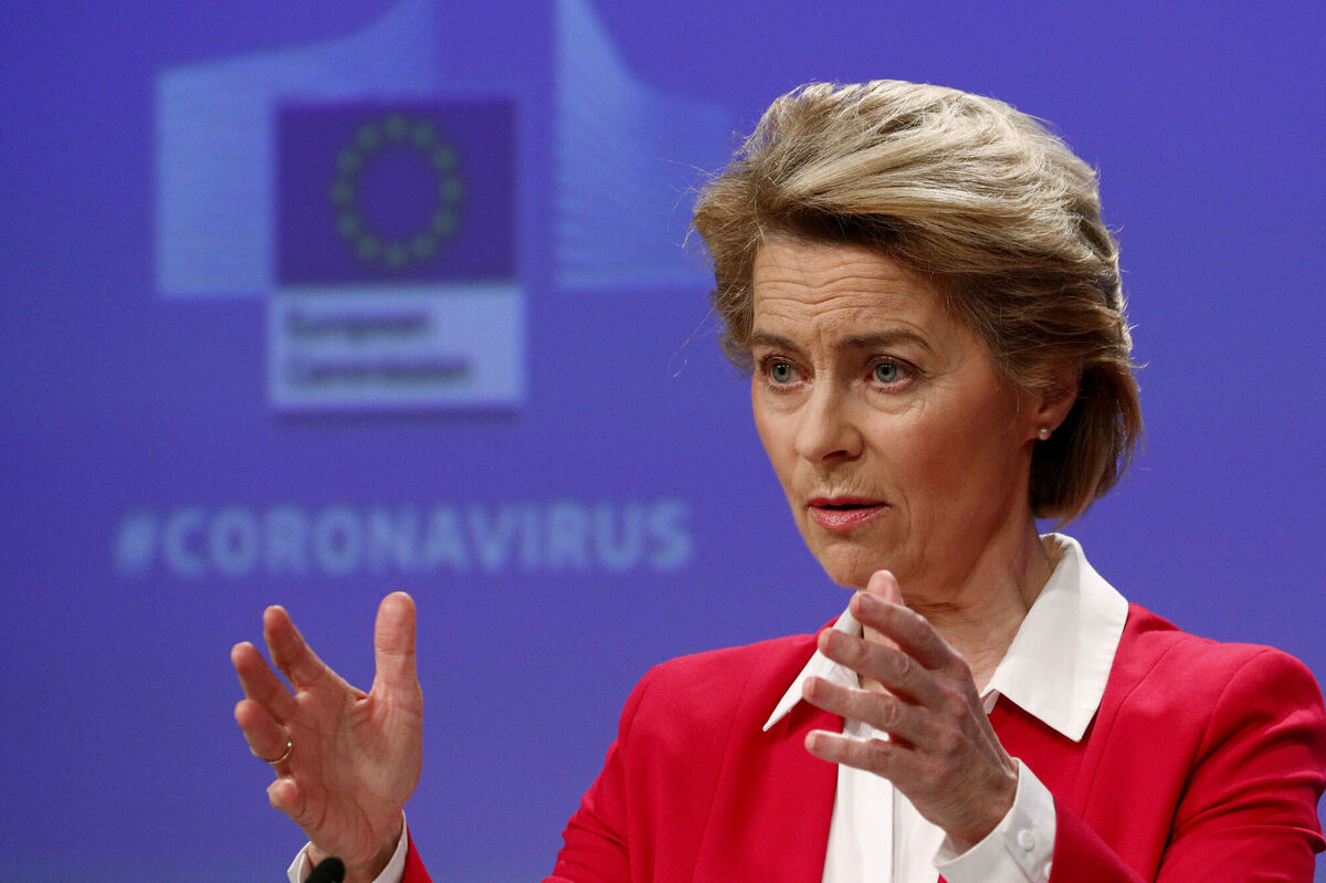 European Commission President Ursula von der Leyen. European Commission President Ursula von der Leyen.