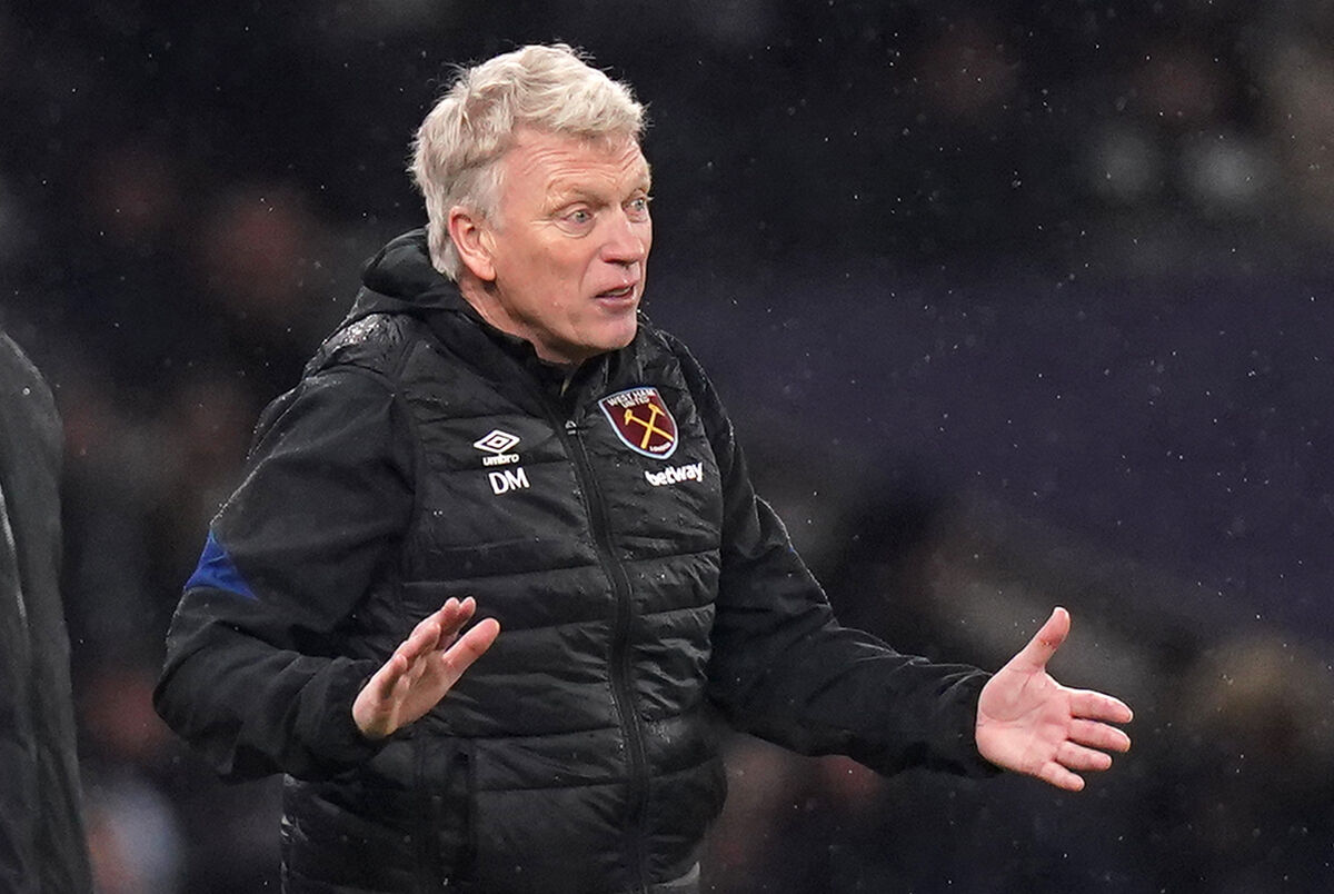 West Ham United manager David Moyes. Photo: Adam Davy/PA