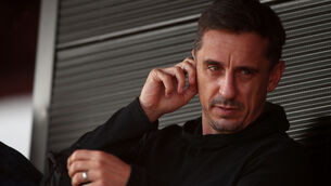 <p>Gary Neville called Manchester United’s players “a bunch of whinge-bags” (Nick Potts/PA)</p>