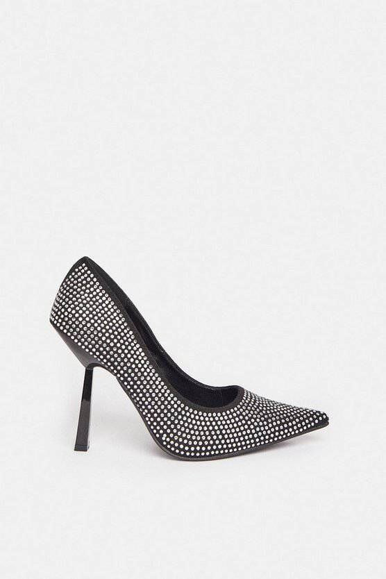Black Embellished Court Shoe, €79, Coast