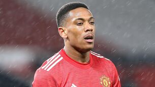 <p>LOAN RANGER: Anthony Martial</p>