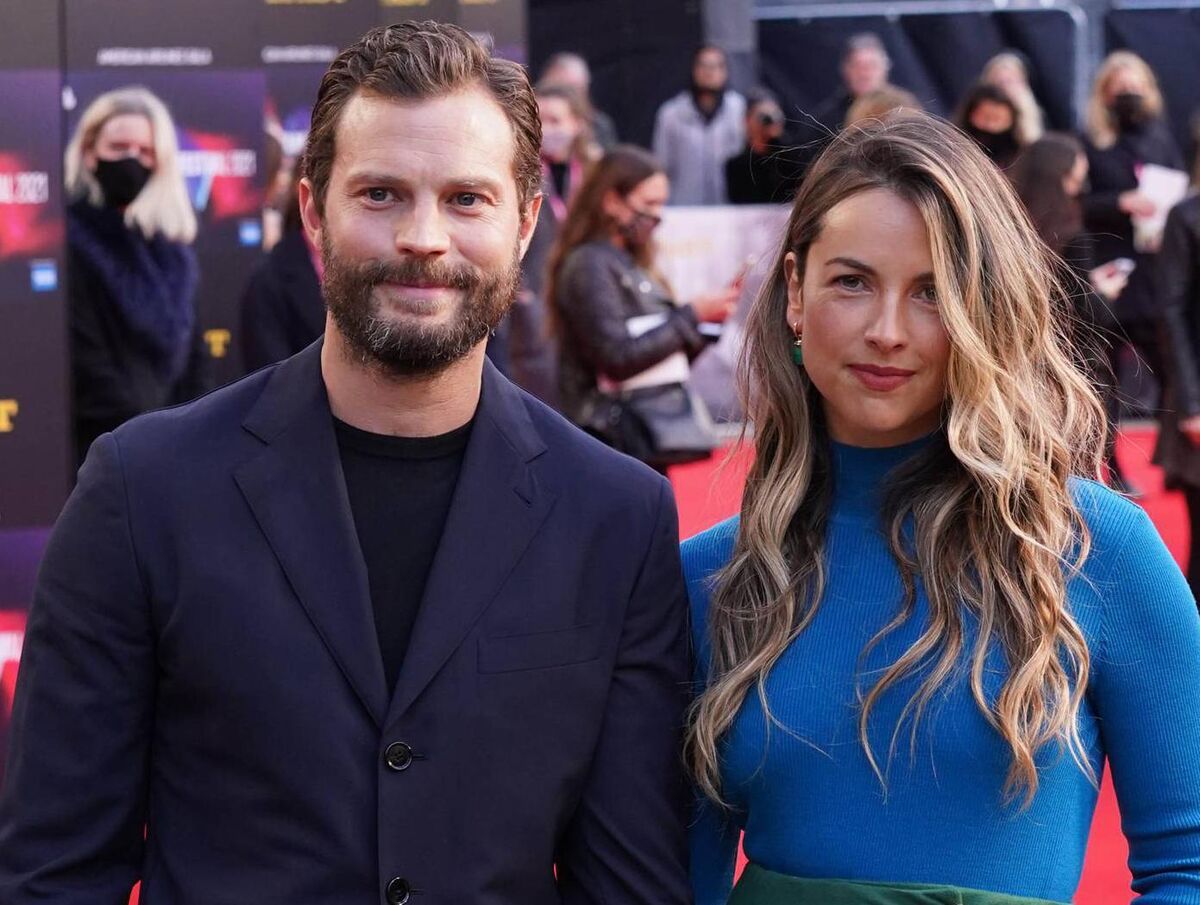 Jamie Dornan and Amelia Warner.