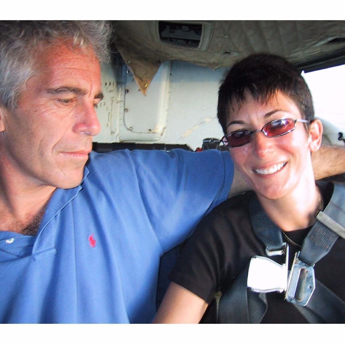 Ghislaine Maxwell with Jeffrey Epstein. Picture: US Department of Justice/PA Wire