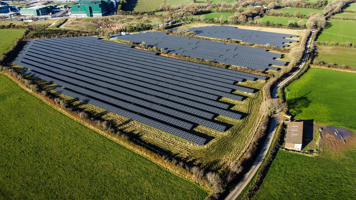 In pictures: Eli Lilly's Kinsale solar farm doing the work of 5,000 acres of trees to offset emissions - Vimarsana News