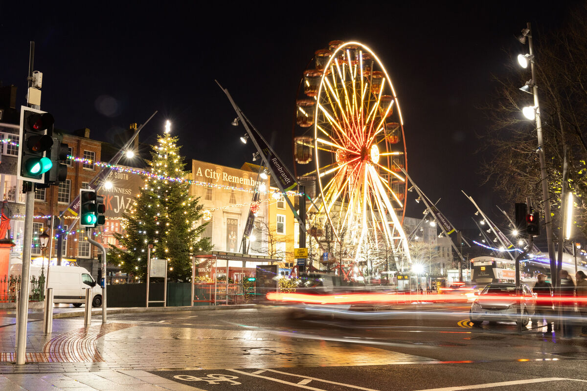 Grand Parade looking festive Picture: Darragh Kane
