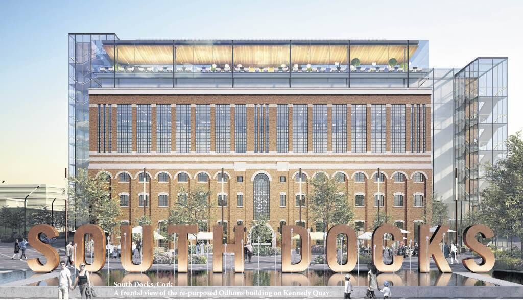 Artist's impression of restored Odlums' Mills