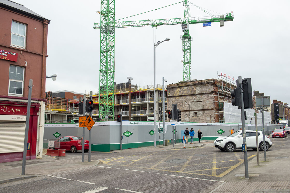 New student accommodation at former Square Deal site Picture: Dan Linehan