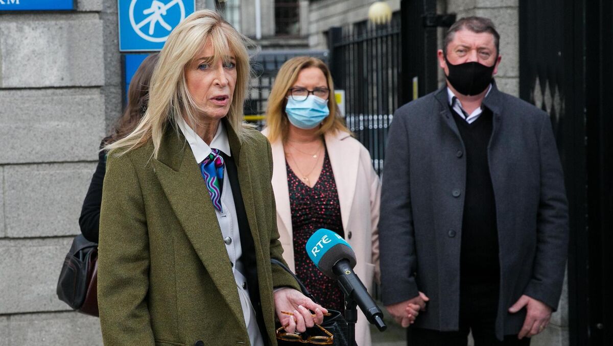 ‘This is the highest award, but justifiably so, and is about €12m more than what is normally awarded,’ said Gillian O’Connor, solicitor for Deirdre and Adrian Molloy, when speaking to media outside the High Court in November after Oran Molloy settled his birth injury case for €30m. 	Picture: Collins Courts
                    