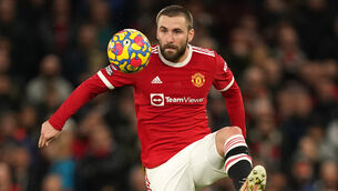 <p>Luke Shaw admitted Manchester United had to improve (Martin Rickett/PA).</p>