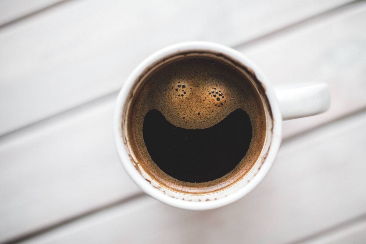 Drinking coffee in moderation can be good for you.