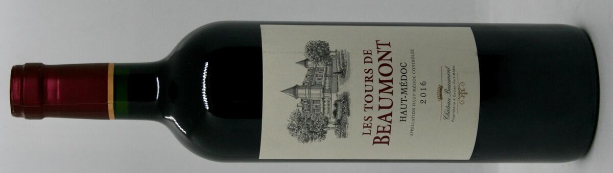 Les Tours de Beaumont, Haut Médoc 2016, Bordeaux — €19.99