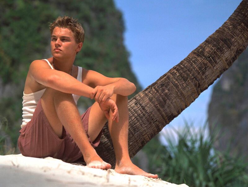 Leonardo DiCaprio in a scene from the film 'The Beach'. 20th Century Fox