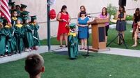 Dreaming big: Pre-schooler announces career plans, crowd goes wild