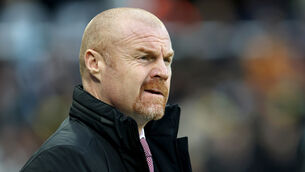 <p>Sean Dyche tested positive for coronavirus on Tuesday (Richard Sellers/PA)</p>