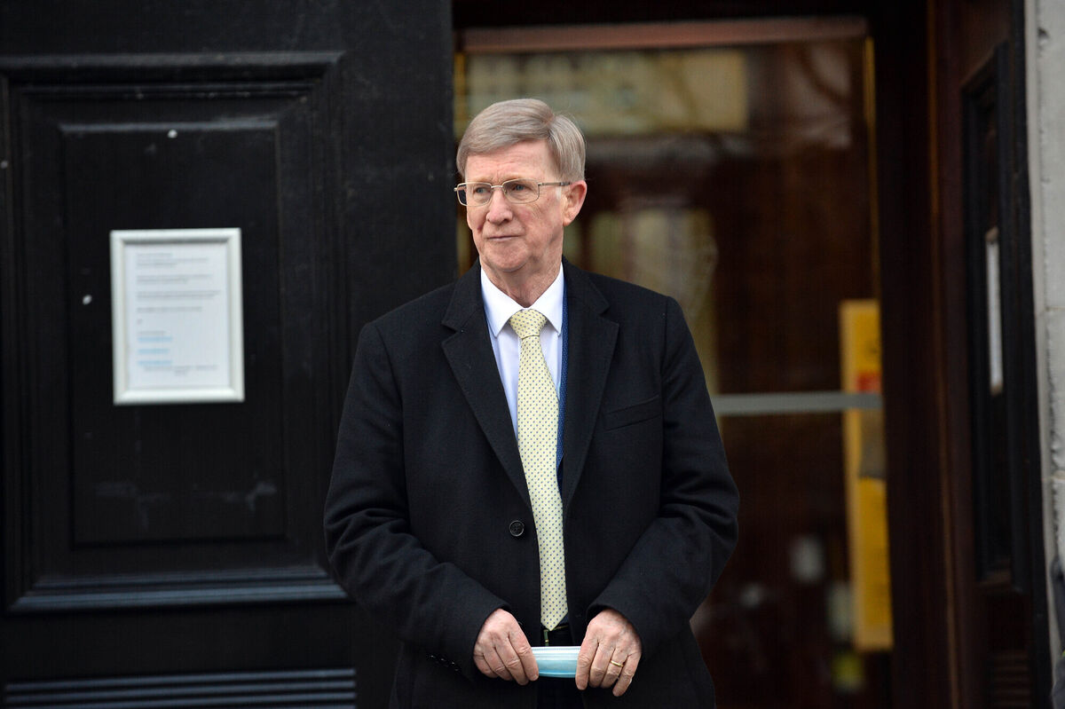Former Fianna Fail Senator Donie Cassidy arrives at Galway District court. Photo: Ray Ryan