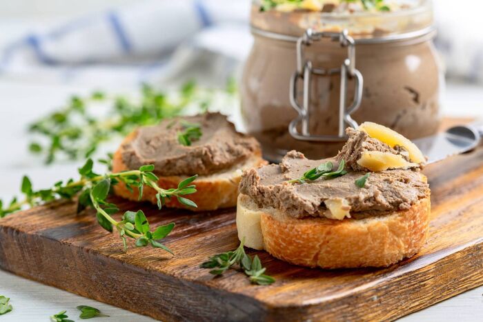 Chicken liver pâté