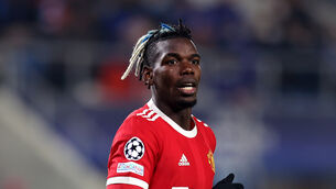 <p>Paul Pogba is out for another month (Francesco Scaccianoce/PA)</p>