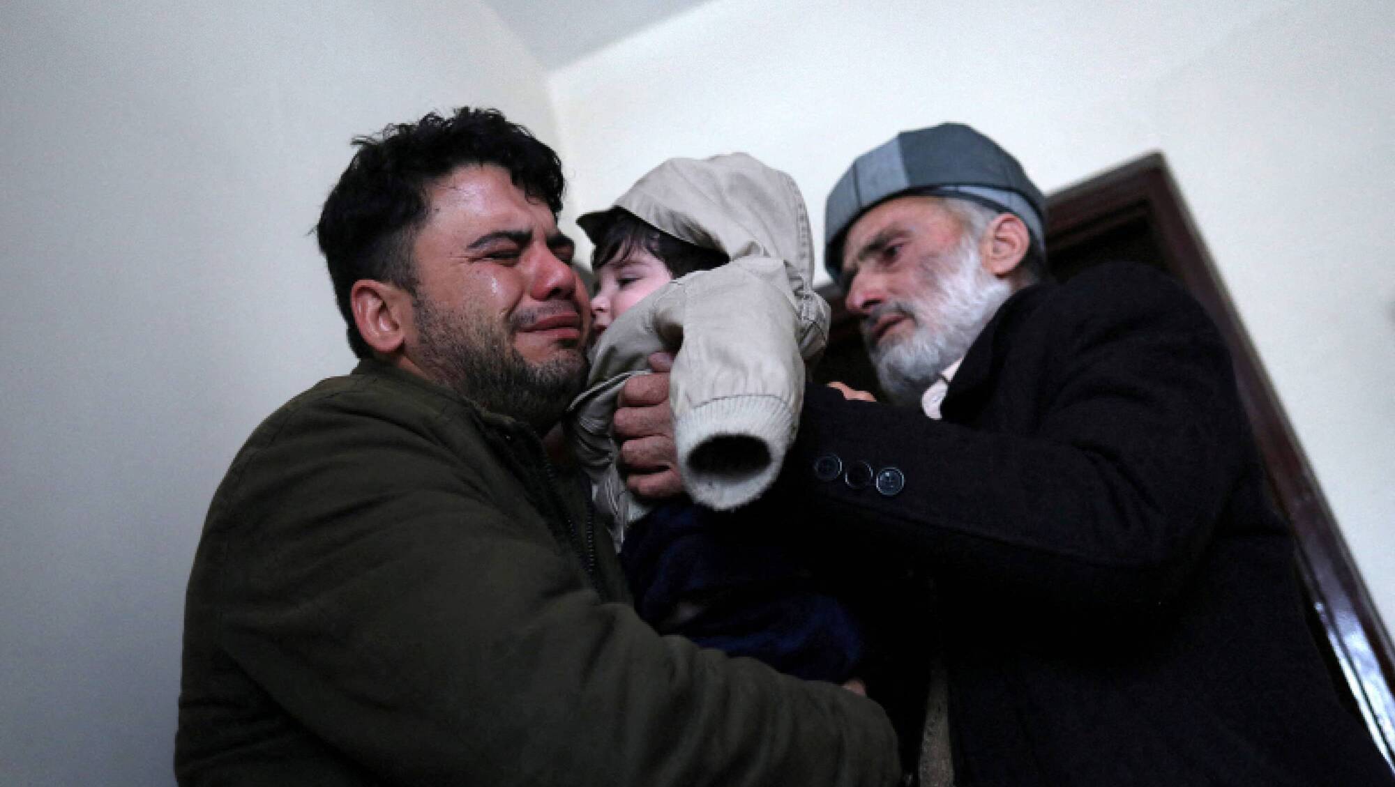 Baby lost in chaos of Afghanistan airport reunited with family 