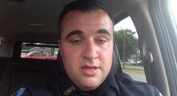 Police officer uses viral video to highlight plight of children in hot cars