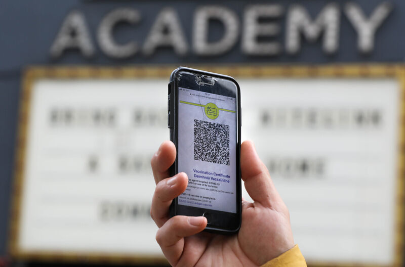 Either the Government fully believes that boosters will safely carry us through the coming months and decides to swiftly add them as a requirement for admission to hospitality, or it doesn't. Picture: Collins Courts. Picture: Leah Farrell / RollingNews.ie Either the Government fully believes that boosters will safely carry us through the coming months and decides to swiftly add them as a requirement for admission to hospitality, or it doesn't. Picture: Collins Courts. Picture: Leah Farrell / RollingNews.ie