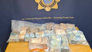 <p>The money was seized after gardaí intercepted a heavy goods vehicle that exited the Port Tunnel at Dublin Port. </p>
