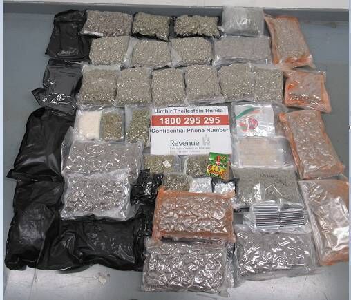 Parcels labelled tea, Christmas gifts, coffee beans, textiles and foodstuffs, were searched as part of the investigation with 15.5kgs of herbal cannabis and 5,528 zopiclone tablets being found. Parcels labelled tea, Christmas gifts, coffee beans, textiles and foodstuffs, were searched as part of the investigation with 15.5kgs of herbal cannabis and 5,528 zopiclone tablets being found.